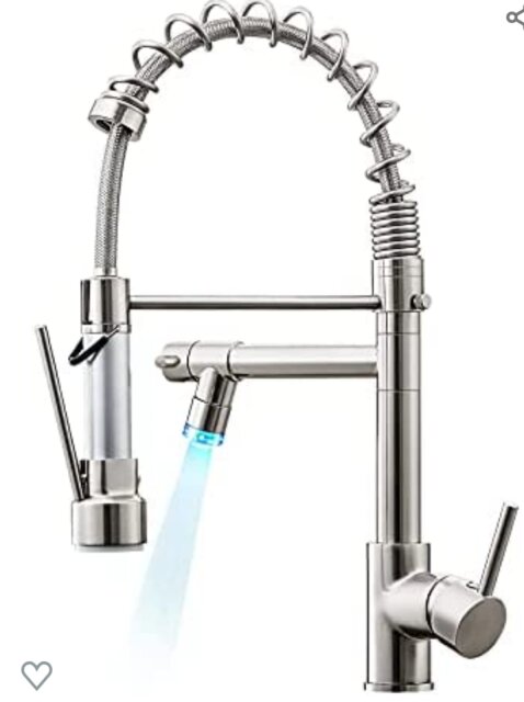 Kitchen.faucet With Light