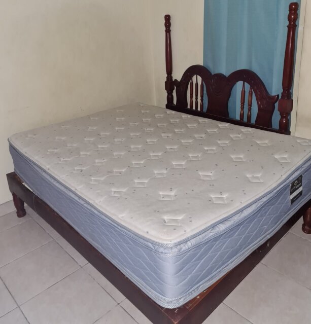 Double Bed Base And Mattress