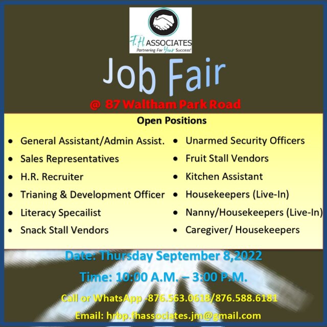 For Sale Job Fair 87 Waltham Park Road