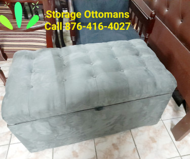 CUSTOM STORAGE OTTOMANS 