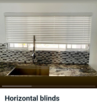 CUSTOM HORIZANTAL BLINDS 