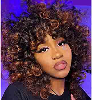 Soft Afro Kinky Curly Synthetic Wig