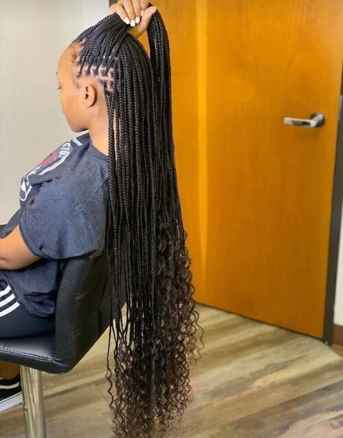 Knotless And More No Cornrow With Braids