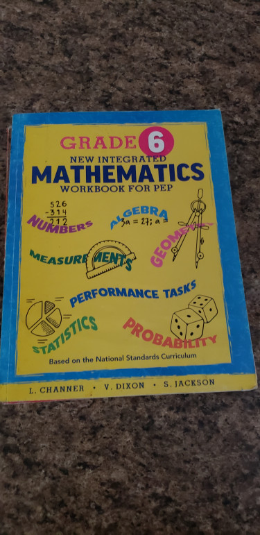 Grade 6 New Integrated Mathematics Workbook For Pe