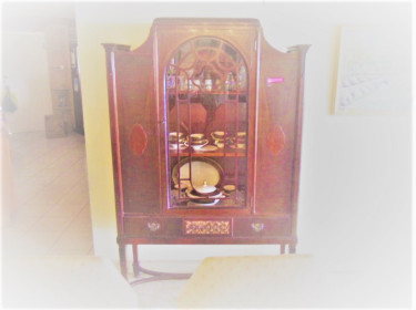 CHINA CABINET CUSTOM BUILT