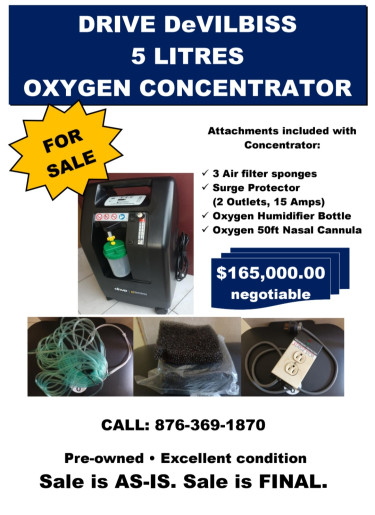 5 Litres Oxygen Concentrator