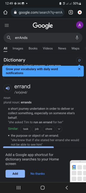 Erands