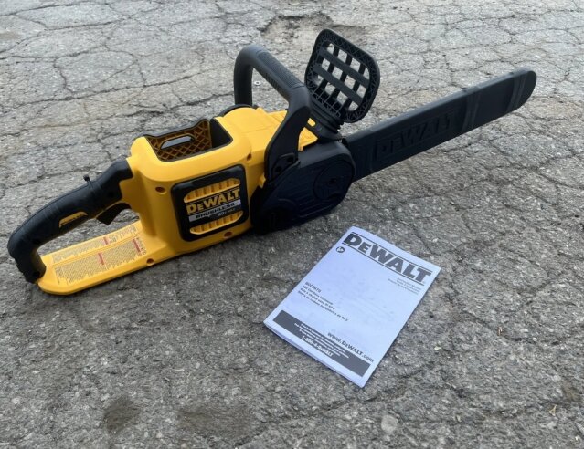 Dewalt Chainsaw Flexvolt 60v Battery