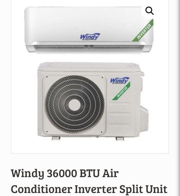 Windy 36000Btu Inverter For Sale