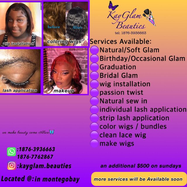 Hair And Makeup Appointment Available