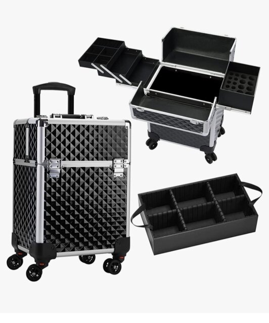 Makeup Train Or Organizer With Wheels