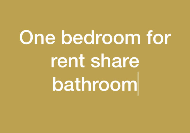 1 Bedroom