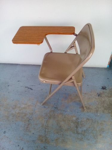 Chair And Desk Combo Unit For Students 