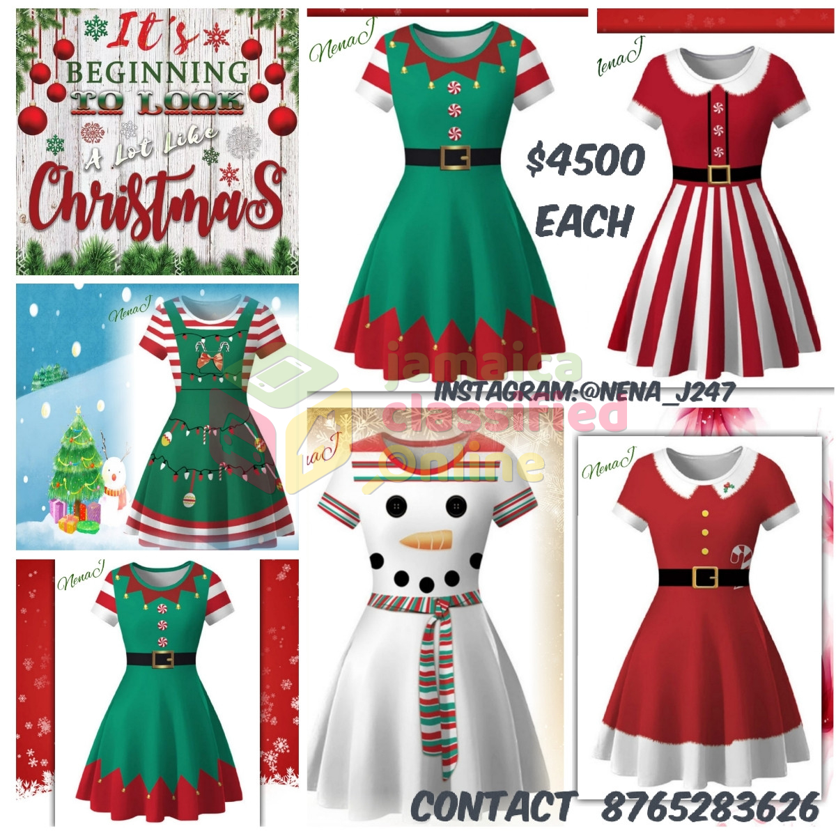 For Sale: Christmas Dresses - Instagram: @nena_j247