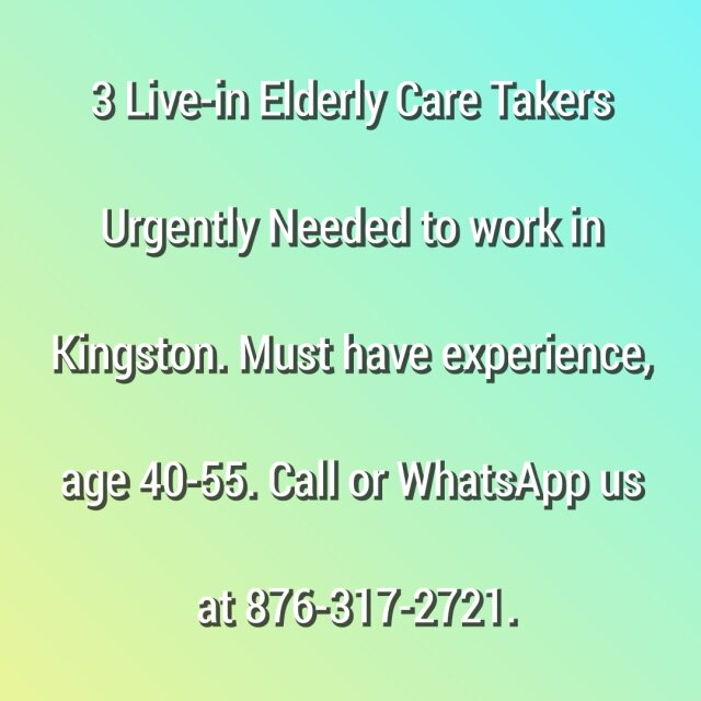 Jobs Available Contact Us Today.