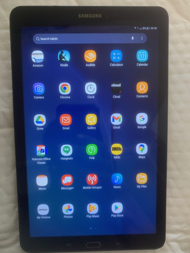 4G LTE Sim Unlocked 9.6” Samsung Galaxy Tab E With