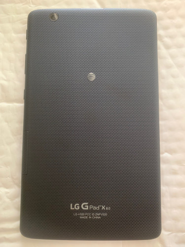 New Condition 8” HD LG G Pad X With 32GB Storage A