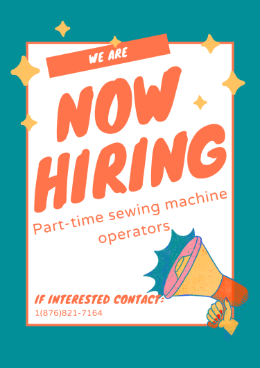 Sewing Machine Operator  