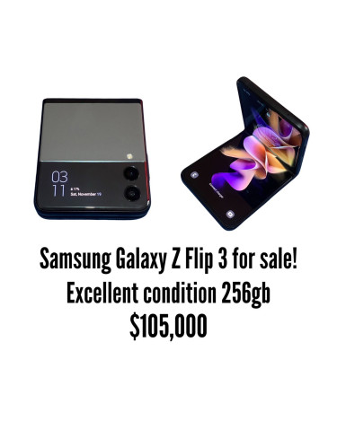 SAMSUNG Galaxy Z Flip 3 5G, Factory Unlock