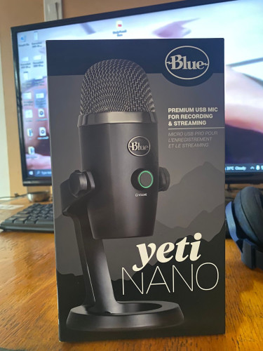New (open Box) Blue Yeti Nano USB Microphone