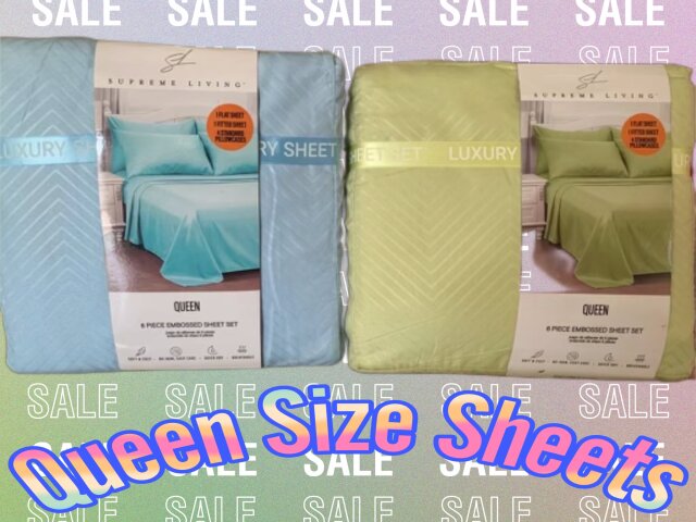 Bed Sheets Full Queen And King Size