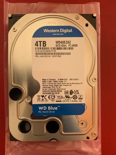 Western Digital Blue 4TB 3.5 Desktop