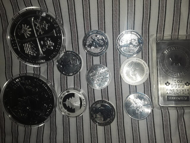 Silver Coins Starting At 5k Per Oz .999 Pure