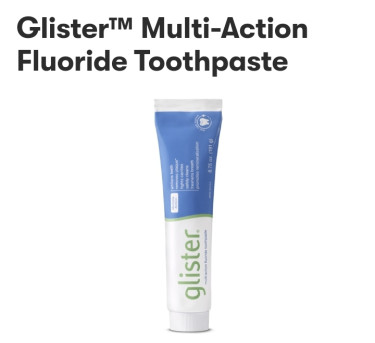Glister Flouride Toothpaste 