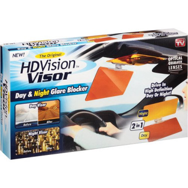 HD Vision Visor Day And Night Glare Blocker