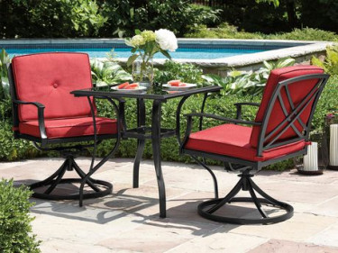 The Montclair 2 Pc Bistro Chair Set (Chairs Only)