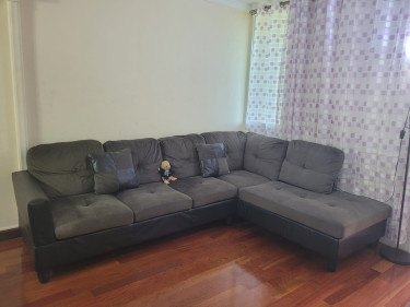 Almost New L Share 6 Seater Sofa