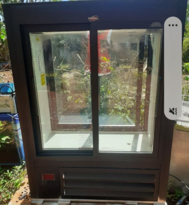 4 Double Self Sliding Glass Door Display Cooler