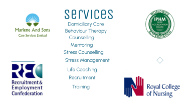 Counselling, Mentoring And Health Care Services.