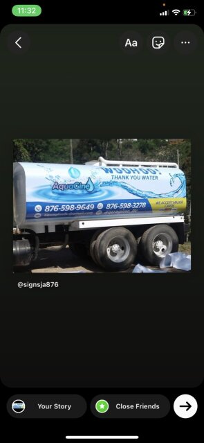 Assitant Water Truck Delivery