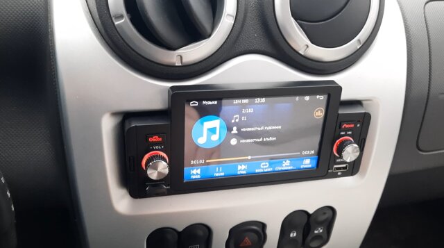 Car Radio 1 Din Apple CarPlay Android Auto