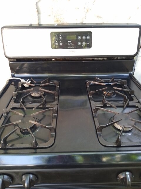 Crosley Electric And Gas Stove