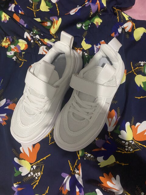 White Kids Sneakers Size 31