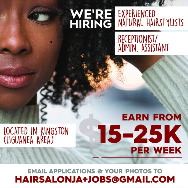 [Opening] Natural Hair Stylist & ADMIN ASSISTANT Full Time Jobs Kingston