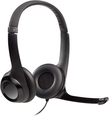 Logitech H390 Wired Headset, Stereo Headphones