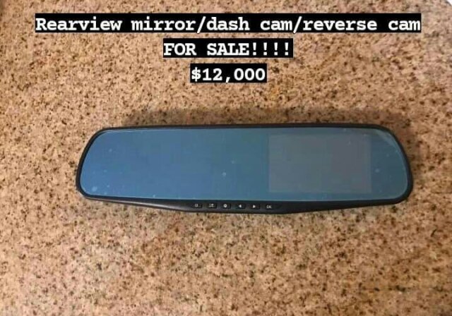 Rearview Mirror/dash Cam/ Reverse Cam