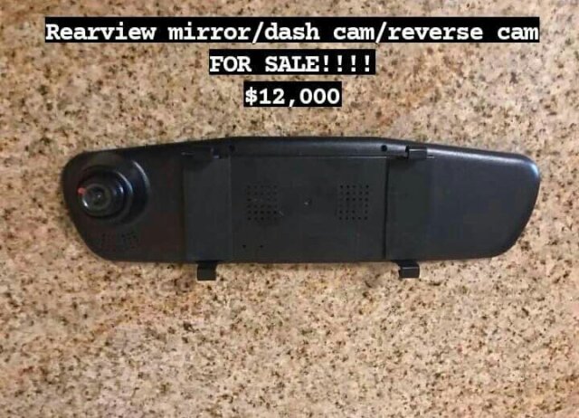 Rearview Mirror/dash Cam/ Reverse Cam