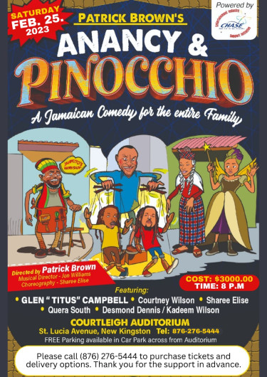 Patrick Brown's Anancy & Pinocchio