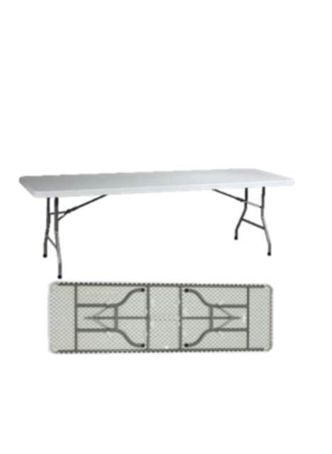 8ft Rectangular Folding Table