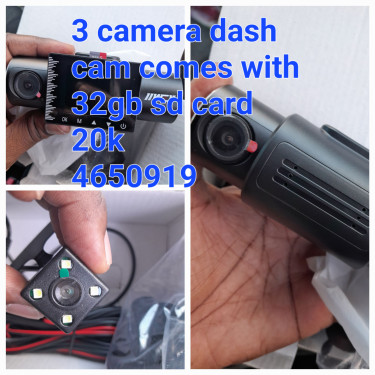 3 Camera Dash Cam