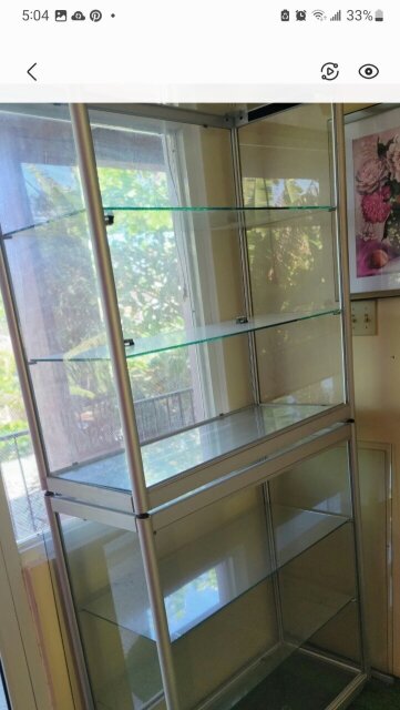 2 Display Cases
