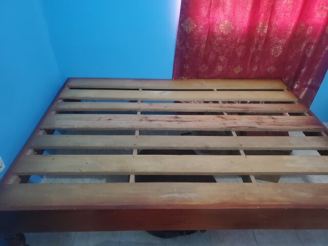 Full Size Cedar Wood Bed Base