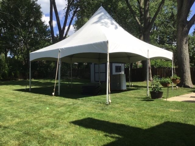 Event Tent  Red Top 10x10 For Rent