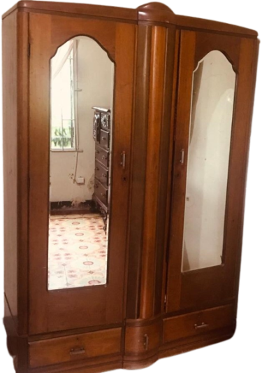 Two  Door Wardrobe With Mirrors 