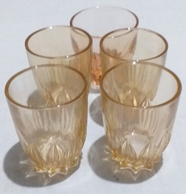 Small Bronze Drinking Glasses