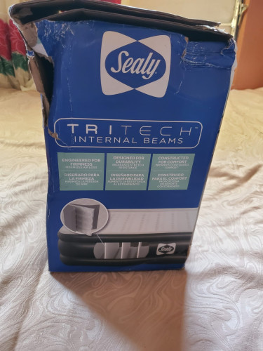 Sealy Soft Top Queen Air Mattress (***BRAND NEW**)